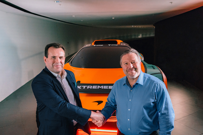 Vantage to sponsor McLaren’s new electric offroad racing team